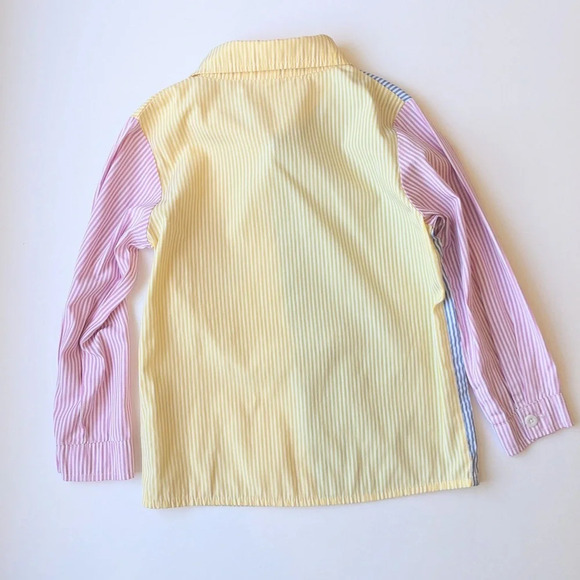 Girls SHEIN Multi Color Button Front Shirt - Picture 2 of 6